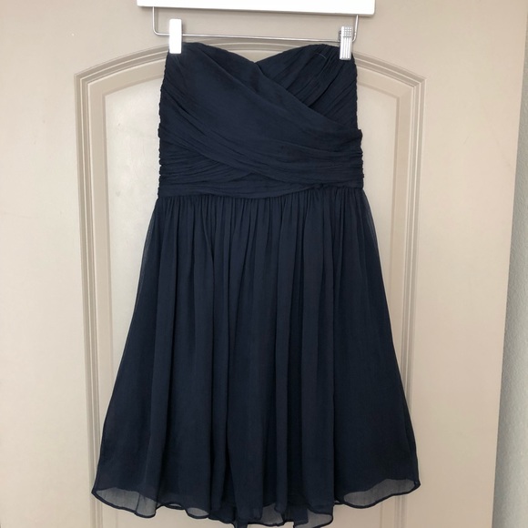 J. Crew Navy Arabelle Cocktail Dress - Picture 4 of 8